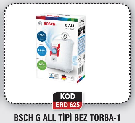 BSCH G ALL TİPİ BEZ TORBA-1 ERD 625